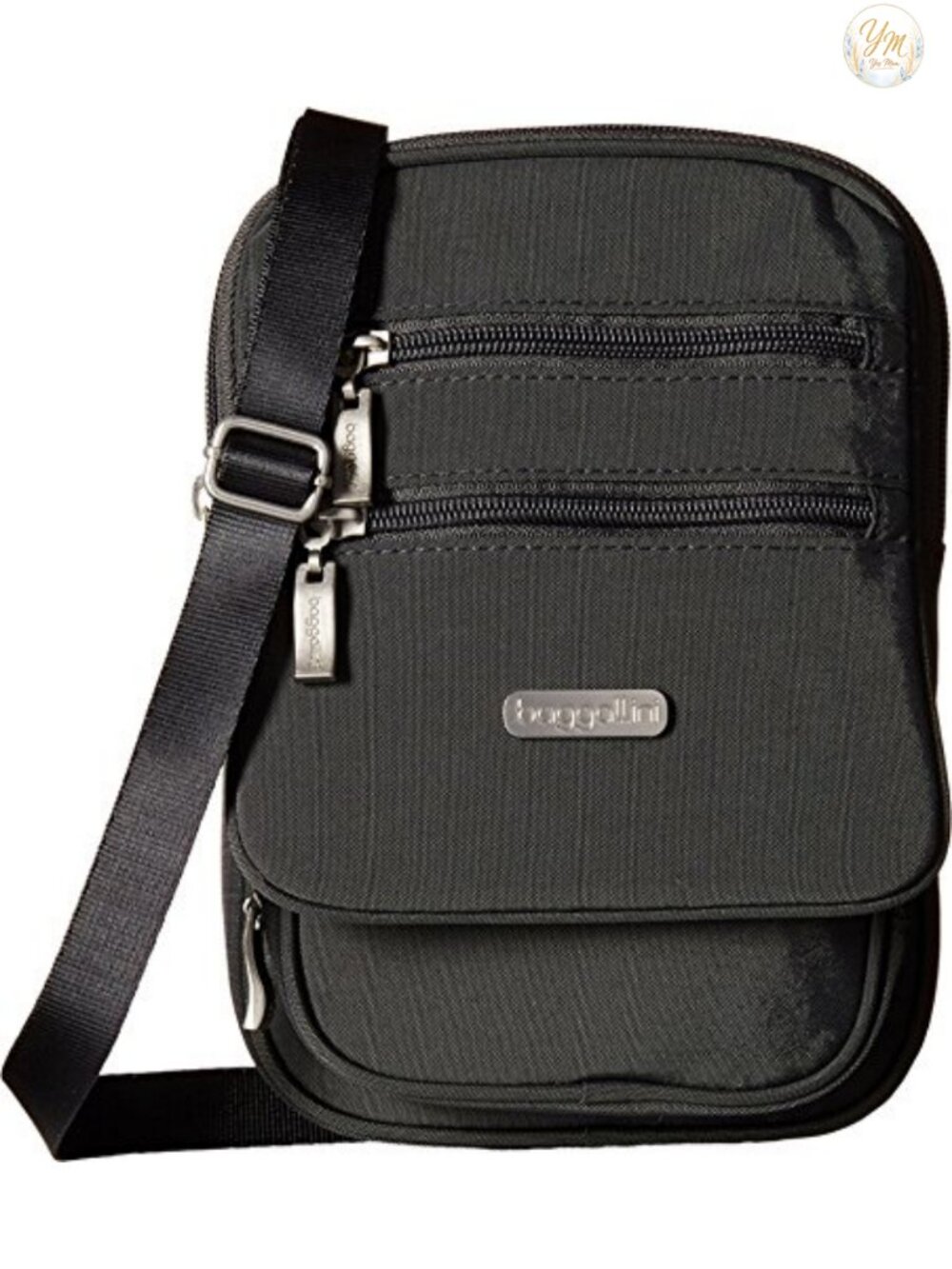 Machine Washable RFID Blocking Travel Crossbody Bag Nylon
